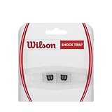 Wilson Schlägerzubehör Shock Trap Dämpfer 1er, Clear/Black, NS