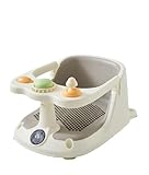 Baby-Badesitz mit Thermometer – Rutschfester Badesitz mit Echtzeit-Wassertemperaturüberwachung zum Schutz vor Verbrühungen, für sicheres Baden von Neugeborenen