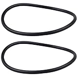 Janasiba 2X 110mm x 5 mm Schwarzer, Flexibler Gummi-O-Ring-Dichtungsring