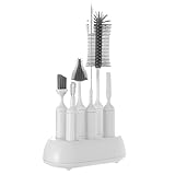 Schmaler Flaschenwaschbecken, Flaschenreiniger, Reinigungswerkzeuge für Babyflaschen, Bürsten-Set für Babyflaschen, Strohhalmreinigungsbürste, Reinigungsset für Babyflaschen, langer Griff