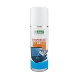 D.RECT Druckluftspray 200ml | Air duster PC Reinigungsset Druckluftreiniger | für: die Reinigung von Tastatur, Computer, Kamera, Handy