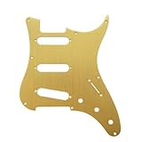 Schlagbrett für PRS SE Silver Sky E-Gitarren, Gold eloxiert, 1 Stück