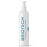 BRIOTECH Topical Skin Spray, Soothing HOCl Pure Hypochlorous, Face & Body Spray, Support Irritations, Redness, Eyelid Eyelash Bumps, Dry Skin & Scalp, Athletic Itch, Natural Skincare 100 ml