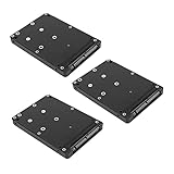 kunyi 3 x 44 PIN MSATA auf 2,5 Zoll IDE HDD SSD MSATA auf PATA Adapter Konverter Karte mit Schutzhülle