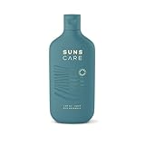 SUNS FIFTY WATERPROOF | Premium Sonnencreme LSF 50 | wasserfest | vegan | ohne Mikroplastik | Sport-Sonnencreme | Gesicht und Körper | nicht fettend | 180ml (Blue Lagoon)