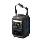 Anker SOLIX C300X Tragbare Powerstation, 288Wh LiFePO4 Akku, 300W (Max 600W) Solargenerator, 140W Beiseitige Schnellladeleistung, Für Camping, Draußen, Reisen, Notfälle, unterwegs (Solarpanel Optional