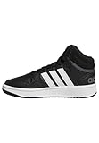 adidas Hoops Mid Shoes Schuhe, Core Black/Cloud White/Grey Six, 34 EU