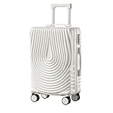 50,8 cm, 55,9 cm, 61 cm, 66 cm, erweiterbares Handgepäck, Koffer mit doppelten Spinnrädern, Hardside PC + ABS-Koffer, leicht, wasserdicht, Reisekoffer, TSA-Schloss, von Fluggesellschaften zugelassen