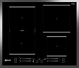 Bauknecht Induktions-Kochfeld BS 7160C FT / Flexi Duo / Booster/ Direct Access-Touch Control / Restwärmeanzeige/ flacher Edelstahl-Rahmen 50.7 x 67 x 54 cm