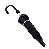 TOYANDONA Mini-Regenschirm Kompakter Regenschirm Regenschirme Miniatur-Regenschirm- Miniaturspielzeug Mini-Taschenschirm Regenschirm zur Dekoration Micro -Regenschirm Holz Schwarz
