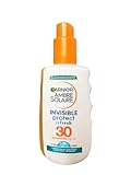 Garnier Ambre Solaire Sun Protection Spray Clear Protect+ 200ml SPF30 Water Resistant