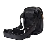 Beintasche in Tropfenform – Taktische Oberschenkeltasche mit abnehmbaren Beingurten | Hüftgurt | Stilvoller Utility-Beutel für Motorrad- und Radsportabenteuer, Schwarz , Fare riferimento alla