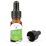 NeoOrganic® Bio-Basilikumöl (Ocimum basilicum) 100% naturreines ätherisches Öl, aus kontrolliert biol. Anbau in Spanien, Lebensmittelzertifiziert, 10ml