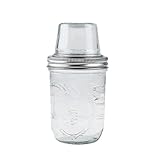 Valyrane 2er Set Müslibecher to Go, 480ml+120ml Overnight Oats Gläser, jJoghurtbecher to Go für Arbeit, Schule und Reisen