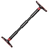 Klimmzugstange ohne Schrauben, horizontale Stange mit Verriegelungsmechanismus, Oberkörper-Trainingsstange für Zuhause, Fitnessstudio, Fitness (Größe: 350 kg - 65 - 100 cm) Eiter