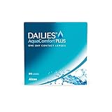 Dailies AquaComfort Plus Tageslinsen weich, 90 Stück, BC...