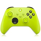 SWCTIM Xbox Controller Wireless für Xbox One, Xbox Series X/S, Xbox One X/S,Wireless Controller mit 2.4GHz Wireless Adapter,mit 3.5mm Kopfhörerbuchse,Gelb