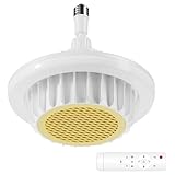 Lüfterlicht Heizung - Fun Deckenhalterung 600 W, elektrische Badheizeinheit | Doppelfunktions-Heizlicht-Design, Komfort-Dome-Verwendung