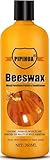 PIPIHUA Bienenwachs Möbelpolitur Holz, Natürliche Holzwachs Farblos für Möbelpflege & Holzschutz, Möbelwachs & Holzlasur, Premium Holzpolitur, Holzpflege für Holzmöbel Holztisch, 260ml