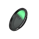 SMALLRIG 52mm Magnetischer Variabler ND-Filtersatz, ND2-ND32 (1–5 Blendenstufen) VND-Filter mit M-Mount-Filteradapter, No X Cross HD-Filtersatz aus Optischem Glas mit Neutraler Dichte - 4386