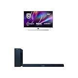 Philips 65PUS8505/12 65-Zoll 4K UHD TV mit Ambilight (P5 Picture Engine, Dolby Vision∙Atmos, Sprachassistent, Android TV) mit Soundbar B8405/10 inkl. Subwoofer (Bluetooth, 240W, DTS Play-Fi)