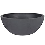 Pflanzschale 'Basalt Up', anthrazitgrau, Ø 29,5 x H 12 cm
