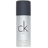 CALVIN KLEIN ck one Aerosol Spray, Deodorant mit zitrischem Unisex-Duft, schützt vor Transpiration und Geruch, 150ml