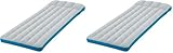 Intex Camping Matratze für 1 Person mit Kopfkissen (72×189×20 cm) max. 136 KG – Gästebett aufblasbares Bett Camping Isomatte, Robustes Vinyl (Packung mit 2)