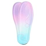 Fußgewölbe-Einlagen für Damen, atmungsaktive kühlende Gel-Einlegesohlen, Fußgesundheitspflege für Wanderschuhe, Radfahren, Tennis, Sport, Kleidung, Schuhe, Basketball, Wandern
