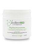 ZeoBent MED Detox-Pulver ultrafein 210 g, von Ärzten empfohlen, Apothekenqualität, laboranalysiert, zur Entgiftung und Entschlackung