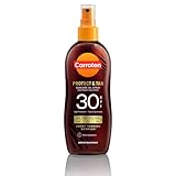 Carroten OmegaCare Tanning Oil LSF 30, 150 ml - Bräunungsbeschleuniger mit Omega-Fettsäuren - Bräunungsöl Spray mit Sonnenschutz - Sonnenöl für schnelle Bräune