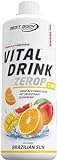Best Body Nutrition Vital Drink ZEROP® - Brazilian Sun, Original Getränkekonzentrat - Sirup - zuckerfrei, 1:80 ergibt 80 Liter Fertiggetränk, 1000 ml