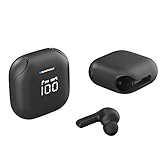 Bluetooth-Kopfhörer, kabellos, Bluetooth, unsichtbar, In-Ear-Kopfhörer, Zubehör für Player, Kopfhörer, kabellos, Geräuschunterdrückung, mit Ladehülle
