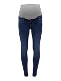 ONLY MATERNITY Damen Olmroyal Life Sk Mbd Jeans Dnm Noos, Medium Blue Denim,S/32