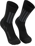 normani 6 Paar X-Static Socken mit Silberfäden - Sport Farbe Schwarz/Grau Größe 43/46