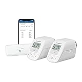 Homematic IP Smart Home Starter Set Heizen – WLAN, digitale Steuerung für Heizung mit oder ohne App, Alexa, Google Assistant, einfache Installation, Energie sparen, Thermostat, 155703A0