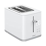 Tefal TT6931 Sense Toaster | 7 Bräunungsstufen | Digitaldisplay | Countdown | Aufwärmen/Auftauen | Krümelschublade | Stopp-Taste | Weiß