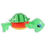 BESPORTBLE Aufblasbare PVC Schildkröte Poolspielzeug Partydeko Leicht Kompakt Luftdicht Langlebig Vielseitig als Foto requisite Geeignet für Outdoor Wasserspaß und Sommerfest