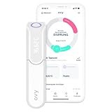 Ovy® Bluetooth Basalthermometer mit EU-zertifizierter Ovy App zur hormonfreien Verhütung und bei Kinderwunsch | Eisprung-Messgerät zur Berechnung fruchtbarer Tage