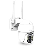 Sricam Italia SP028 motorisierte Kamera, WiFi, AP-Hotspot, kabellos, 2,0 MP, HD, IR, Cut, ONVIF, P2P, SD, Audio, 4 helle LEDs, Humanoid Detection, Audio, Nachtsicht in Farbe * IP66 * Pan Tilt