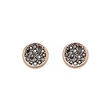 Fossil Ohrringe Für Frauen, 8mm Rose Gold Messing Ohrringe, JOA00530791