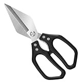 demaxiyad Küchenschere, Geflügelschere aus Edelstahl | robustes Werkzeug für die Zubereitung von Lebensmitteln, Fleisch, Geflügel, Salat, Papier, Stoff, Garten, Haus, Handwerk