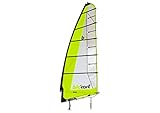 Blokart Sail komplett, 5,5 m, Gelb Voile 4,0 m, one Size