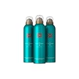 RITUALS The Ritual of Karma Vorteilspack mit 3 x Duschschaum – Duschgel mit Lotus und weißem Tee – wohltuender und sommerlicher Duft – Value Pack 3 x 200 ml