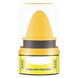 Lederschutzcreme, 50 ml, professionelle Schuhcreme, Lederreiniger, Pflegespülung, strapazierfähige Ledercreme, Politur, Lederstiefelreiniger, Schuhpflege für zerkratztes Leder, Schwarz , Refer to