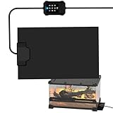 Reptilien Heizmatte,Terrarium Einsiedlerkrebs Heizmatte 14W | Temperaturregulierbare Untertank-Heizung, Wärmeprodukte Für Spinnen Amphibien Eidechsen Schildkröten Schlangen Frösche Geckos Im Winter