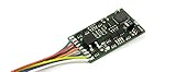 Lenz Lokomotive Standard+ V2, 1.0A, NEM 652 Stecker, Weiß, HO Skala, 16.5 mm Spurweite, Modellbahn Decoder