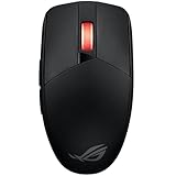 ASUS ROG Strix Impact III Wireless Gaming-Maus schwarz (optischer Sensor ROG AimPoint, ROG SpeedNova Wireless, Bluetooth, Lange Akkulaufzeit, ROG Omni Receiver: Tastatur und Maus über einen Dongle)