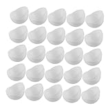 TOYANDONA 35 Stück Lotteriekugel Verlosung Von Bällen Ball Spiel Netz Tennismaschine Tombola Verlosen Pongbälle Kapseln Für Verkaufsautomaten Aktivitätspartybälle Sphäre Partybälle Weiß PVC