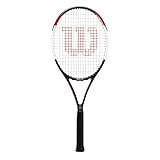 Wilson Tennisschläger Pro Staff Precision 100, Carbonglasfaser, Grifflastige Balance, 320 g, 68,6 cm Länge